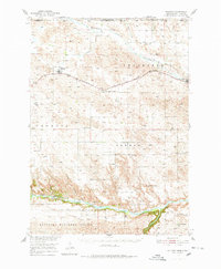 Kilgore 1950 topographic map thumbnail