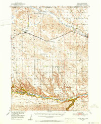 Kilgore 1950 topographic map thumbnail