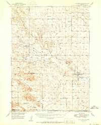 Kilpatrick Lake 1951 topographic map preview