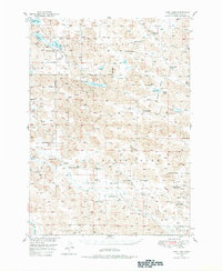 Long Lake 1949 topographic map thumbnail