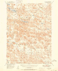 Long Lake 1951 topographic map thumbnail