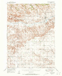 Marsland 1951 topographic map thumbnail