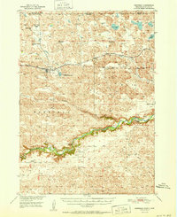 Merriman 1951 topographic map thumbnail