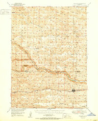 Mullen 1951 topographic map preview