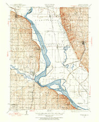 Nemaha 1939 topographic map thumbnail