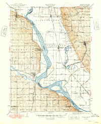 Nemaha 1949 topographic map thumbnail