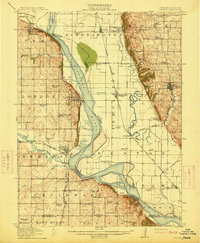 Nemaha 1915 topographic map thumbnail