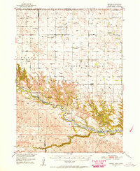 Norden 1950 topographic map thumbnail