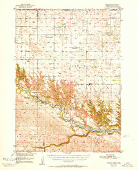 Norden 1952 topographic map thumbnail