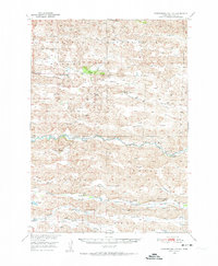 Powderhorn Valley 1950 topographic map thumbnail