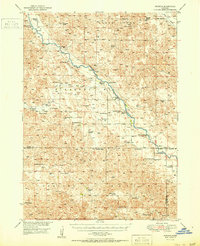 Purdum 1951 topographic map thumbnail