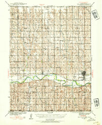 Red Cloud 1940 topographic map thumbnail