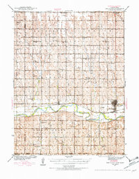 Red Cloud 1940 topographic map thumbnail