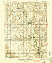 Seward 1939 topographic map thumbnail