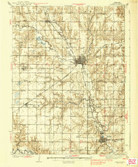 Seward 1939 topographic map preview