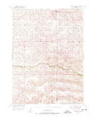 Shimmins Lake 1950 topographic map thumbnail