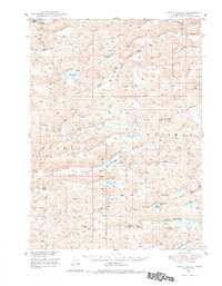 Spring Valley 1948 topographic map thumbnail