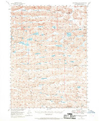 Steverson Lake 1949 topographic map thumbnail