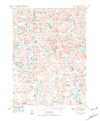 Storm Lake 1950 topographic map thumbnail