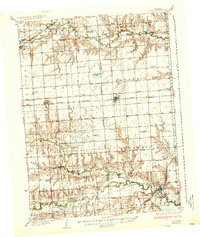 Utica 1937 topographic map thumbnail