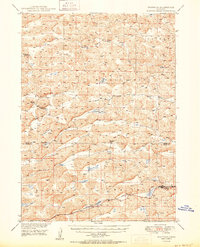 Whitman 1950 topographic map thumbnail