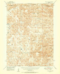 Wright Valley 1951 topographic map thumbnail