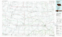 Fairbury 1985 topographic map thumbnail