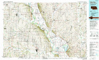 Falls City 1986 topographic map thumbnail