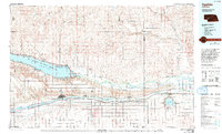 Ogallala 1985 topographic map thumbnail