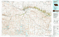 Valentine topographic map thumbnail