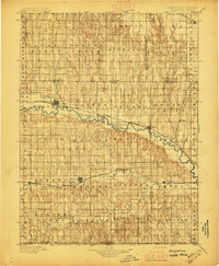 Arapahoe 1896 topographic map thumbnail