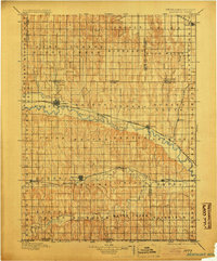 Arapahoe 1896 topographic map thumbnail
