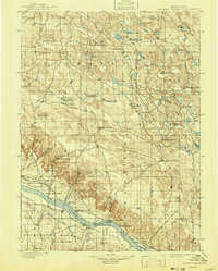 Browns Creek topographic map thumbnail
