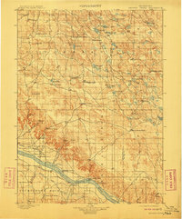 Browns Creek 1899 topographic map thumbnail