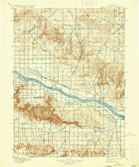 Camp Clarke topographic map thumbnail