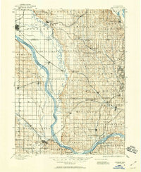 Fremont 1893 topographic map thumbnail