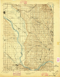 Fremont 1896 topographic map thumbnail
