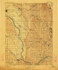 Fremont 1896 topographic map thumbnail
