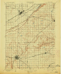 Grand Island 1898 topographic map thumbnail