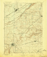 Grand Island 1898 topographic map thumbnail