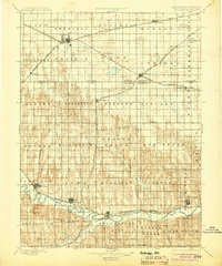 Holdrege 1896 topographic map thumbnail