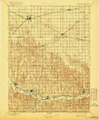 Holdrege 1896 topographic map thumbnail