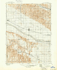 Lexington 1899 topographic map thumbnail