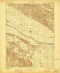 Lexington 1896 topographic map thumbnail