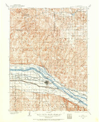 North Platte 1899 topographic map thumbnail