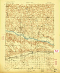 Ogallala 1900 topographic map thumbnail