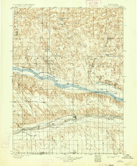 Ogallala 1900 topographic map thumbnail