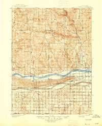 Paxton topographic map thumbnail