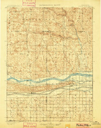 Paxton 1901 topographic map thumbnail