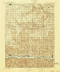 Red Cloud 1897 topographic map thumbnail